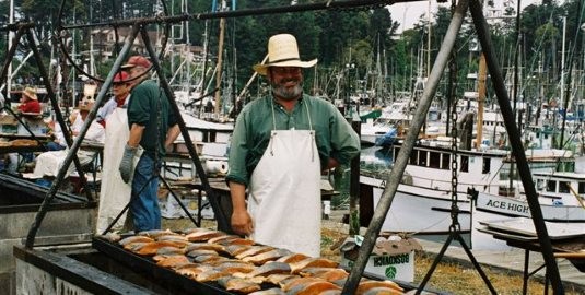 The World’s Largest Salmon BBQ