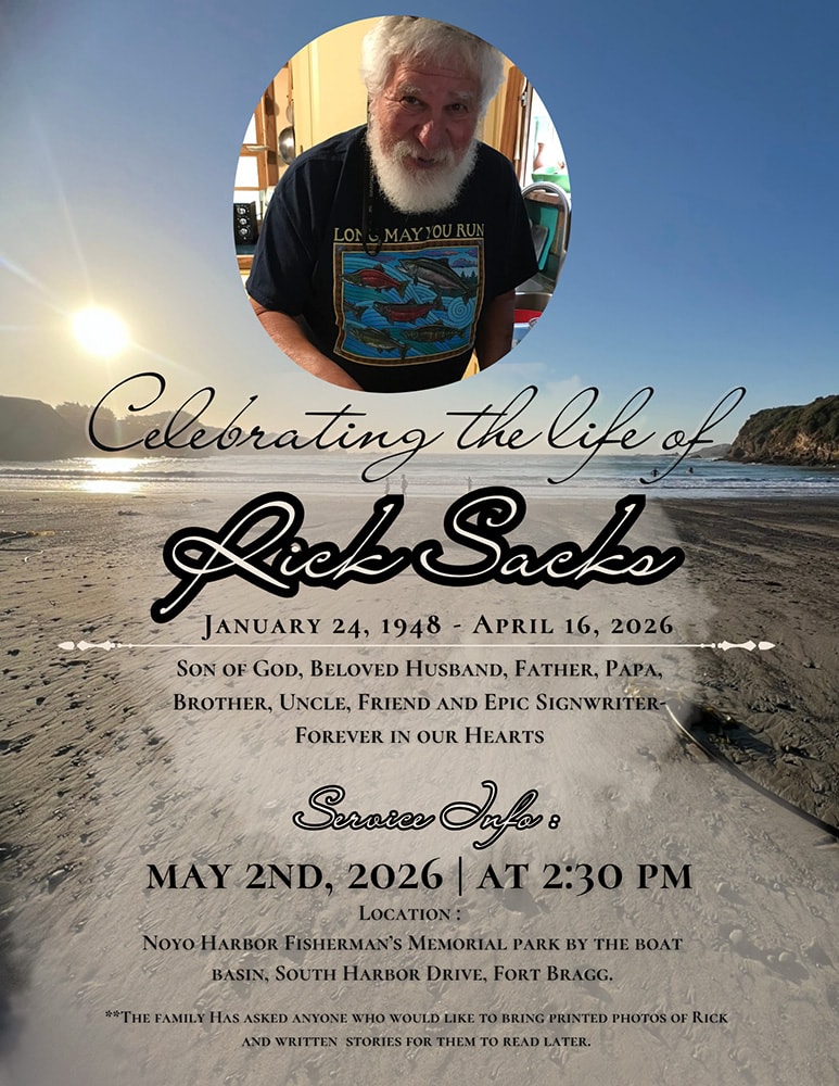 Celebrating the Life Of Rick Sacks